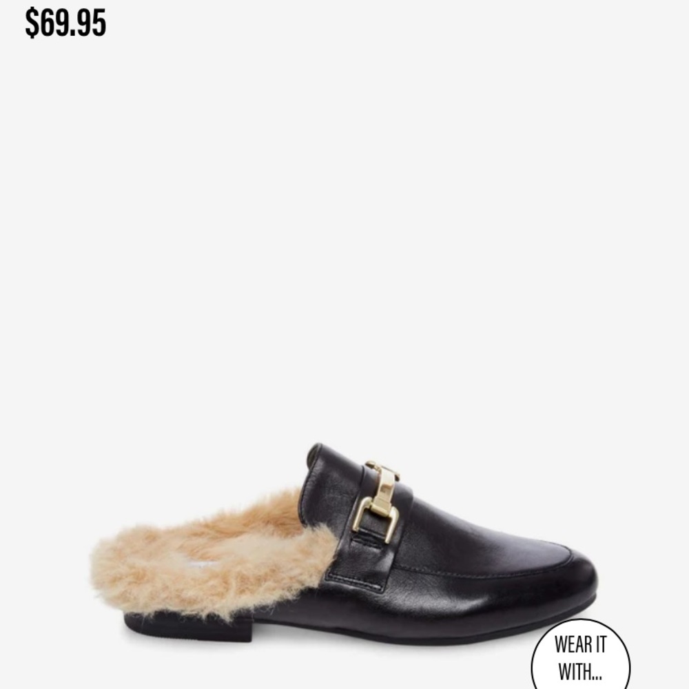 COPY - STEVE MADDEN Khloe Fur Loafers